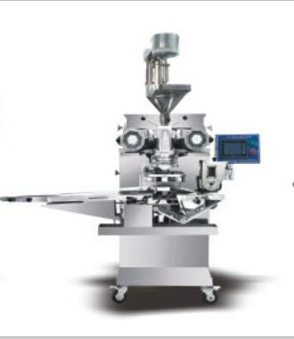Vertical Screw Chocolate Cookie Automatic Encrusting Machine