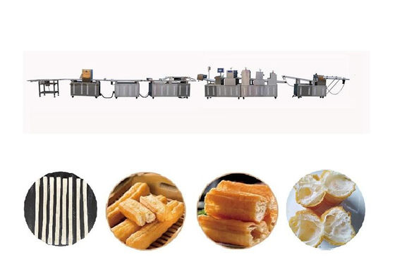 Mitsubishi Control 40000 Pcs / Hour Automatic Churro Machine