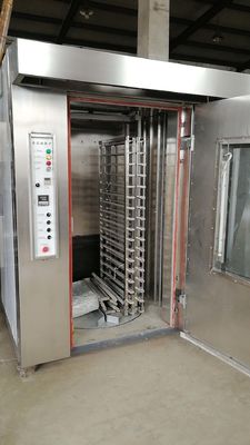 32개 트레이 3N380V 로터리 오븐 산업적 제빵 설비